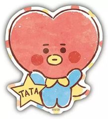 [중고] 스티커 스티커 BABY TATA (부이) 여행 스티커 [BT21]