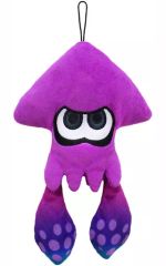 [Used] Plush Toy - Squid (Purple) - ALL STAR COLLECTION S-size plush toy - "Splatoon"