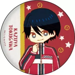 【中古】バッジ・ピンズ 徳川カズヤ 「新テニスの王子様 U-17 WORLD CUP POP UP CORNER in TSUTAYA 缶バッジ 日本代表 高校生B(レトロアート)」