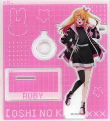 [Used] Pen Stand• Pen holder (acrylic) [single item] Ruby Acrylic pen Stand"Oshi no Ko x Don Quijote Oshi Bag Ruby Set"