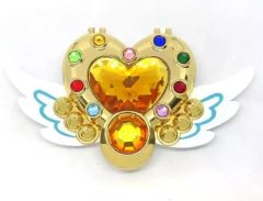 [Used] Miscellaneous Goods: Eternal Moon Article Die-Cut Mirror "Sailor Moon Cosmos Movie Version x 3COINS"