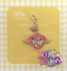 [Used] Miscellaneous Crisis Moon Compact Zipper Charm "Sailor Moon"