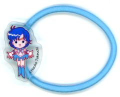 [Used] Accessory (Non-metallic) Sailor Mercury Acrylic Hair Tie "Pretty Guardian Sailor Moon x Meiji" Lawson Purchase Bonus Item
