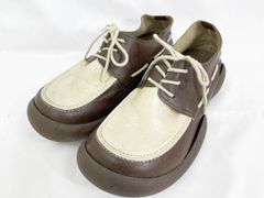 RegettaCanoe リゲッタカヌー オブリック レースアップ モカシン シューズ sizeMAL S(25-25.5)/ブラウン系 ■■メンズ