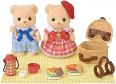 【中古】おもちゃ ビスケットクマのきょうだい-ピクニックランチセット- 「シルバニアファミリー」