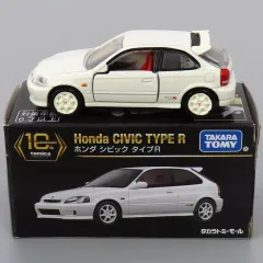 【中古】トミカ 1/62 ホンダ シビック タイプR(ホワイト) 「トミカプレミアム」トミカプレミアム10周年記念特別復刻商品 タカラトミーモールオリジナル