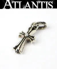CHROME HEARTS 銀座店 クロムハーツ 新型 ベイビーファットクロス ペンダント チャーム メンズ シルバー SV925 104621