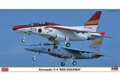 【中古】プラモデル 1/48 川崎 T-4 ”レッド ドルフィン” [07380]