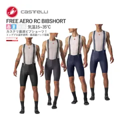 【新品】CASTELLI 22000 FREE AERO RC BIBSHORT カステリ フリー エアロ レース ビブショーツ