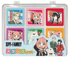[중고] 스탬프·도장·인감 집합 스탬프 6개 세트 [SPY×FAMILY]