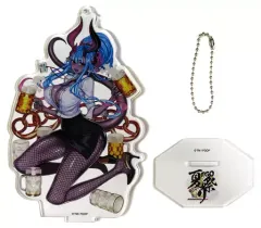 【中古】キーホルダー バーサーカー/伊吹童子 サーヴァント別 描き下ろしイラスト アクリルマスコット E 「Fate/Grand Order Fes. 2023 夏祭り ～8th Anniversary～」