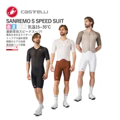 【新品】CASTELLI 25077 SANREMO S SPEED SUIT カステリ サンレモ スピードスーツ(プロ選手使用)