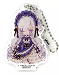 【中古】キーホルダー 夏目アンアン アクリルキーチェーン 「魔法少女ノ魔女裁判 POP UP STORE」 お買い上げ特典