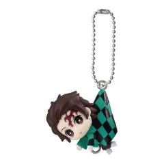 【中古】キーホルダー 竈門炭治郎(ボールチェーンver.) 「鬼滅の刃 つまんでつなげてますこっと 劇場版 鬼滅の刃 無限城編 第一章」