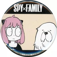 [중고] 배지 핀즈 아냐&본드 [애니☆캡 SPY×FAMILY 캔 배지]