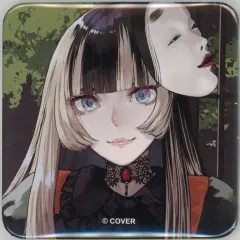 【中古】バッジ・ビンズ 儒烏風亭らでん スクエア缶バッジ 「バーチャルYouTuber ホロライブDEV_IS ReGLOSS 儒烏風亭らでん 誕生日記念2024」