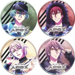 【中古】バッジ・ビンズ ZOOL 57mm缶バッジ4個セット 「アイドリッシュセブン ZOOL LIVE LEGACY “APOZ” Blu-ray BOX-Limited Edition- 数量限定生産版」 タワーレコード購入特典