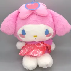 【中古】ぬいぐるみ マイメロディ フルーツポンチ柄おすわりドール(ぬいぐるみ) BIGタイプ1 「サンリオキャラクターズ」