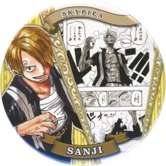 【中古】バッジ・ピンズ サンジ(タバコの火) 「ワンピース コレクション缶バッジ “HEROES” サンジ」