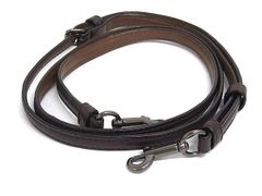 COACH コーチ レザー バッグ用 ショルダーストラップ ショルダーベルト 斜め掛け 肩掛け ダークブラウン系 BQ7648