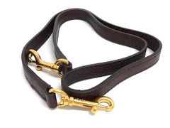 ■美品■ MULBERRY マルベリー レザー バック用 ショルダーストラップ ショルダーベルト クロスボディ 斜め掛け ブラウン系 ZA0221