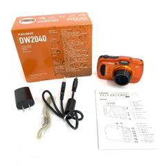 新品】プラザクリエイトDW2040 デジタルカメラ ブルー 防塵・防水