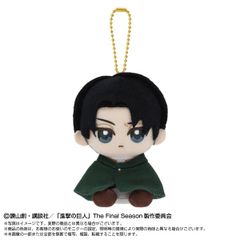 [신품]진격의 거인 Chibi 인형 마스코트 리바이 [정규품]