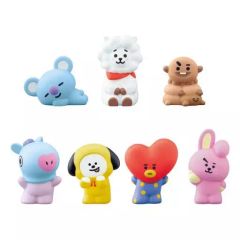 [중고] 식완 트레이딩 피규어 전 7종 세트 [BT21 프렌즈]