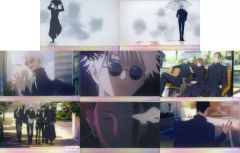 [중고]아크릴스탠드·아크릴 패널 전 8종 세트 [주술 환전 가이타마·옥절 트레이딩 아크릴 블록 장면사(ED)]