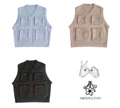 AMBERGLEAM フィッシャーマンベスト - メルカリ