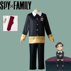 코스튬 스파이 패밀리 에덴 학원 데미안 소년용 코스프레