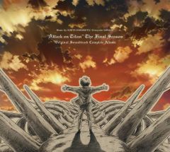 [Used] Anime CDs Attack Titan The Final Season Original Sound Track Complete Album [Blu-ray included]