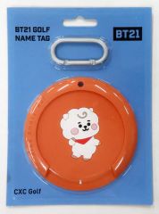 [Used] Marker Tag RJ (Jin) Name Tag "BT21 GOLF BABY"
