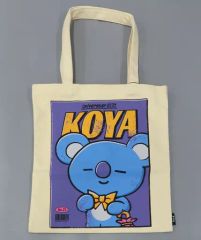 [중고] 잡화 KOYA(아르엠) 캐릭터 코튼 토트 [BT21×CIAOPANIC TYPY]