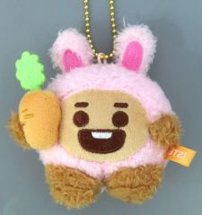 [중고]키링 SHOOKY(슈가) BABY Rabbit 탄탄 마스코트 [BT21]