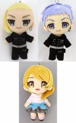 【中古】ぬいぐるみマスコット・ぬいぐるみバッジ 全3種セット ぬいぐるみマスコット 龍宮寺堅＆三ツ谷隆＆佐野エマ 「東京リベンジャーズ」 ゲオ限定