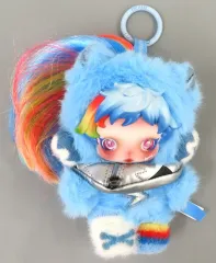 【中古】ぬいぐるみマスコット・バッジ Rainbow Dash 「POP MART SKULLPANDA×My Little Pony シリーズ ぬいぐるみペンダント」