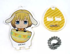 [중고]키링·마스코트(캐릭터)아르민 아를레르트[진격의 거인 Season 2×animatecafe 트레이딩아크릴스탠드키링 부활절 ver.]