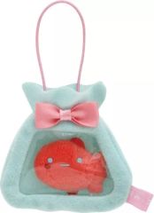 [Used] Plush Toy - Goldfish Scooping Bag - Sumikko Gurashi Palm-Sized Plush Toy - Sumikko Gurashi Collection ~Sumikko Festival~ "Sumikko Gurashi"