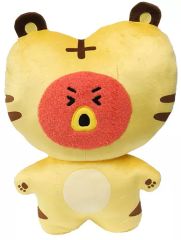 [중고] 봉제 인형 TATA (부이) Tiger 단단한 봉제 인형 (L) [BT21]