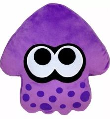 [중고] 쿠션·안아 베개·본체(캐릭터) 오징어(퍼플) 쿠션 [Splatoon(스플라툰)]