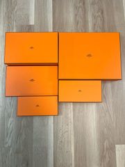 HERMES エルメス 空箱　13個 エルメス 空箱 013 059 約10～13㎝ 3個セット 中古品(17016※ - メルカリ