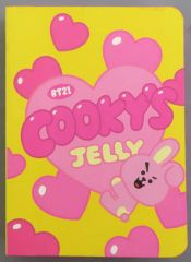 [중고] 노트 메모장 COOKY(정국) SWEET 하드 커버 노트 [BT21]
