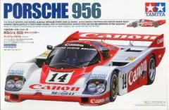【中古】プラモデル 1/24 ポルシェ 956(キャノンカラー) 「スポーツカーシリーズ No.309」 ディスプレイモデル [24309]