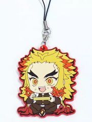 [Used] Merchandise: Kyojuro Rengoku "Demon Slayer: Kimetsu no Yaiba the Movie: Mugen Train Rubber Strap Collection ViVimus"