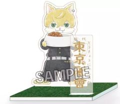 [Used] Acrylic Stand・Acrylic Panel - Chifuyu Matsuno - Tokyo Nyanji-kai - Earth-themed Acrylic Stand"Tokyo Revengers"