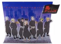 [Used] Acrylic Stand• Acrylic panel, group (7 people), large acrylic Stand"Tokyo Revengers x Shimamura"