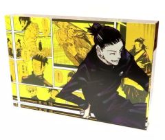 [Used] Acrylic Stand- Acrylic Panel: Suguru Geto Acrylic Block "HEROES" "Jujutsu Kaisen"