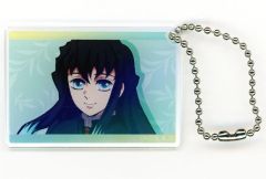 [Used] Keychain - Tokito Muichiro (Light Green Background) Acrylic Plate 2024 ver. "Demon Slayer: Kimetsu no Yaiba Total Concentration Exhibition - Swordsmith Village Arc / Pillar Training Arc"