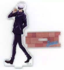 [Used] Acrylic Stand・Acrylic panel Satoru Gojo Jujutsu Kaisen x Lawson Acrylic Stand"